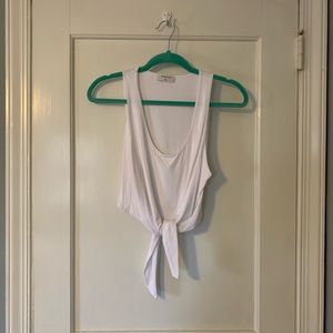 Aritzia Tie Front Tank
